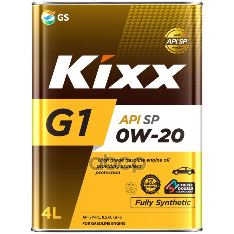 Kixx Масло моторное KIXX G1 0W-20 синтетическое 4 л L215044TE1