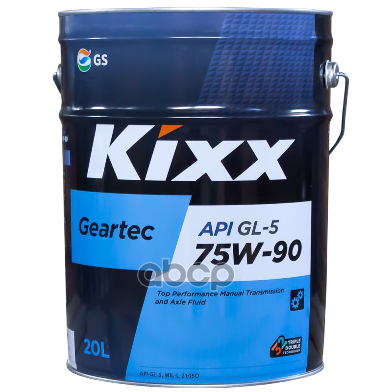 Масло Трансмиссионное Kixx Geartec 75W-90 Api Gl-5 20Л L2962p20e1 Kixx арт. L2962P20E1