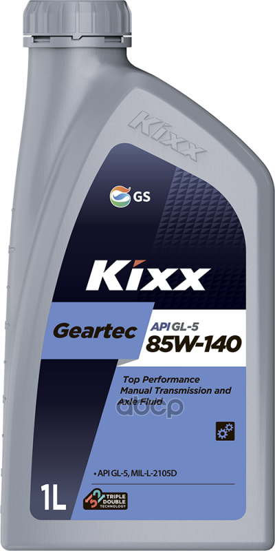Масло Трансмиссионное Kixx Geartec 85W-140 Api Gl-5 1Л L2984al1e1 Kixx арт. L2984AL1E1