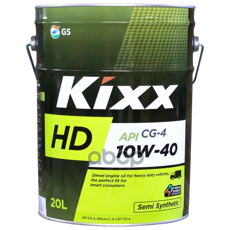 Kixx Масло Моторное Kixx Hd 10W-40 Api Cg-4 20Л L5255p20e1