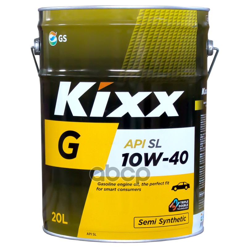 Kixx Масло моторное KIXX G SL/CF 10W-40 полусинтетическое 20 л L5316P20E1