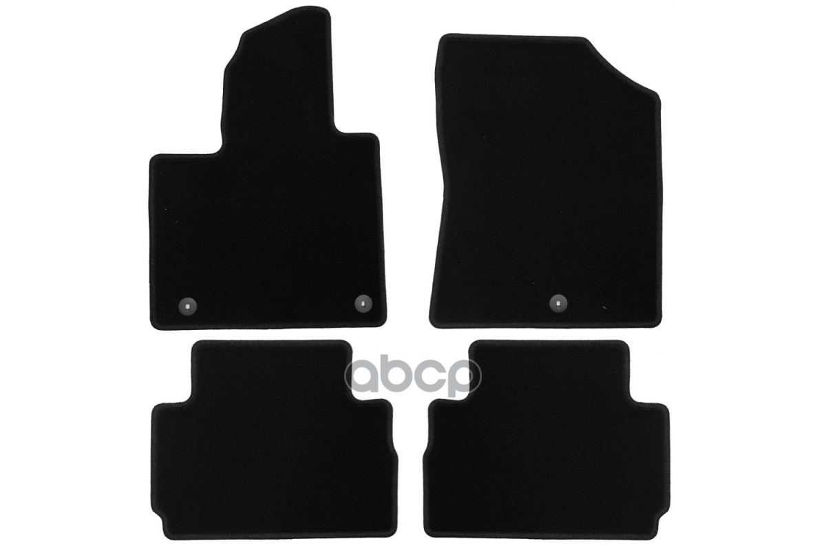 Коврики В Салон Klever Econom Hyundai Santa Fe 2021-, Кросс., 5 Мест, 4Шт. (Текстиль) / Хендай Санта Фе Klever арт. KLEVER010...