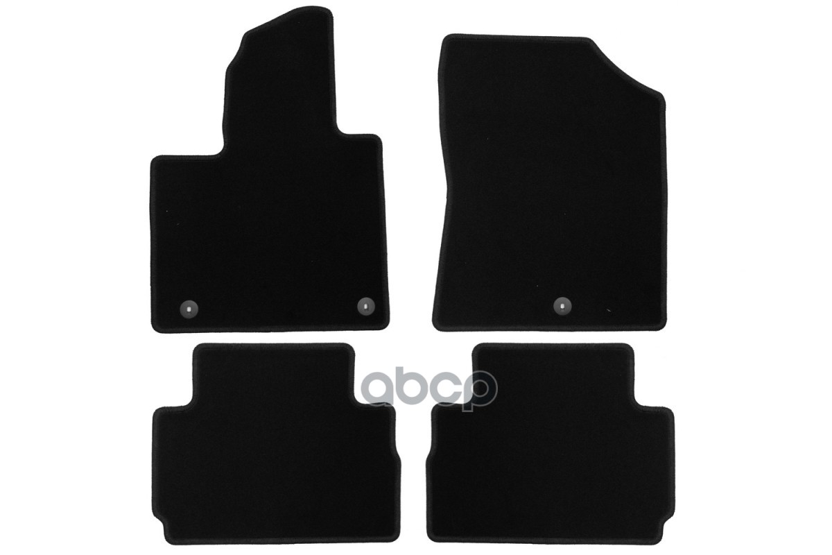 Коврики В Салон Klever Econom Hyundai Santa Fe 2021-, Кросс., 7Мест, 4 Шт. (Текстиль) / Хендай Санта Фе Klever арт. KLEVER010...