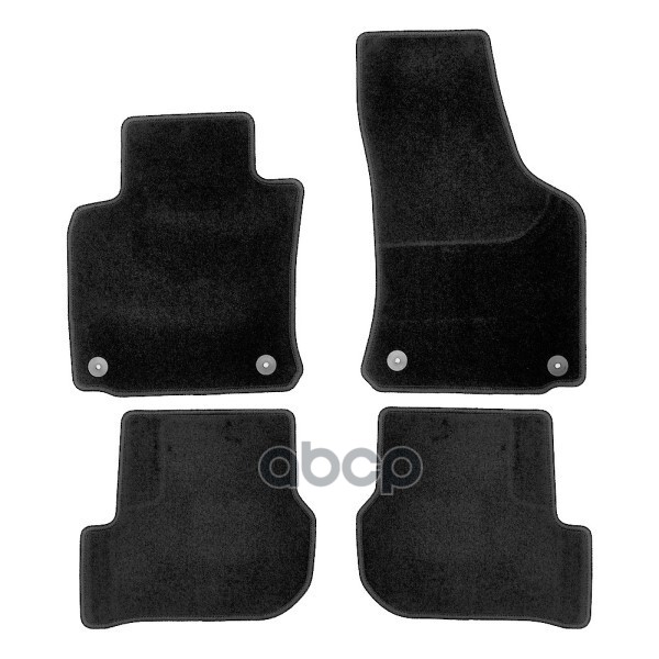 Коврики в салон Klever Econom TOYOTA Camry XV80 2023- Седан, 4шт. (текстиль) / Тойота Камри Klever арт. KLEVER010481071200k