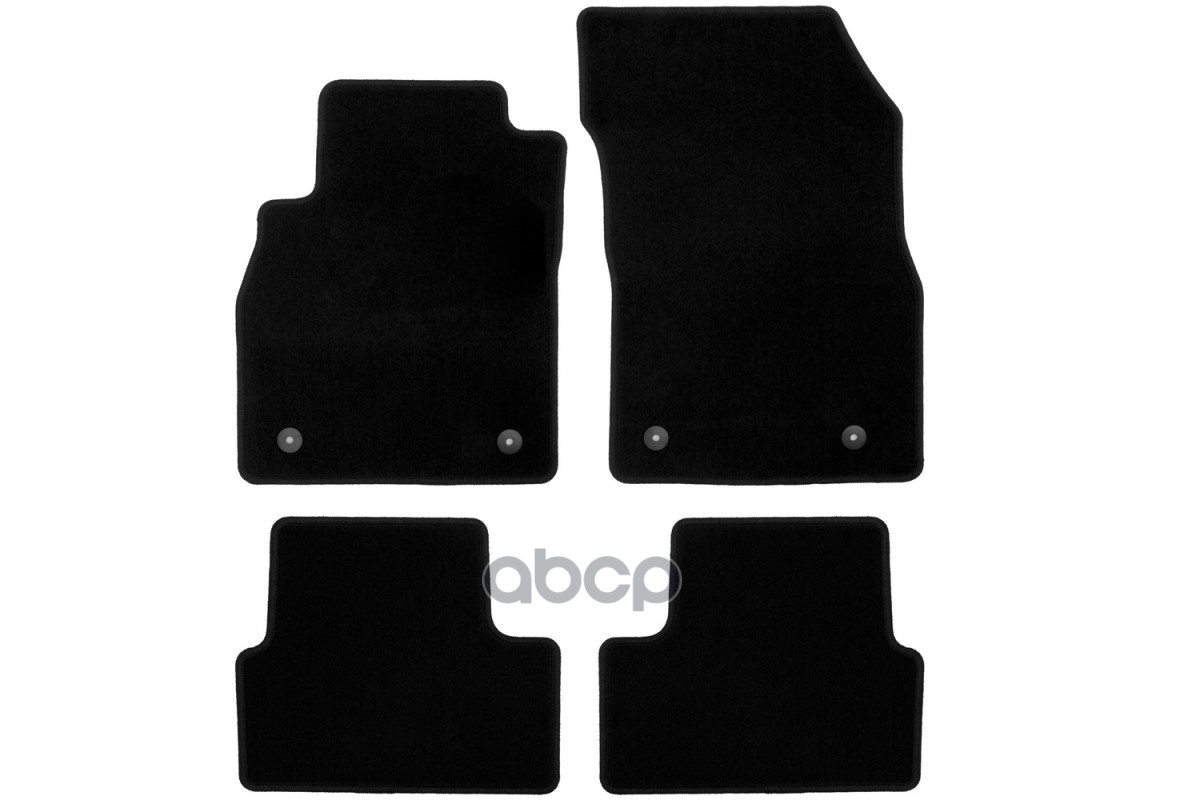 Коврики В Салон Klever Econom Chevrolet Cruze 2009-2012, 2012-2015, Сед., Хб., 4 Шт. (Текстиль) / Шевроле Круз Klever арт. KL...