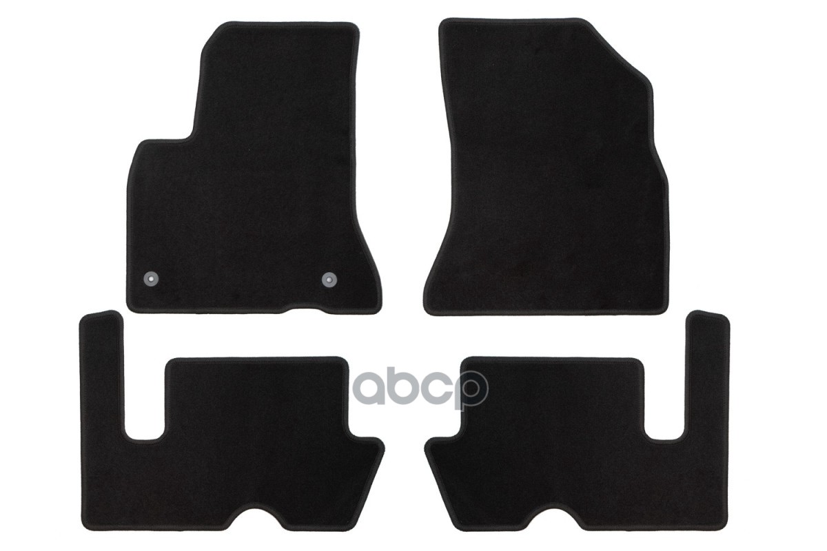 Коврики В Салон Klever Econom Citroen Grand C4 Picasso Акпп 2006-2013, Мв., 4 Шт. (Текстиль) / Ситроен C4 Пикассо Klever арт....