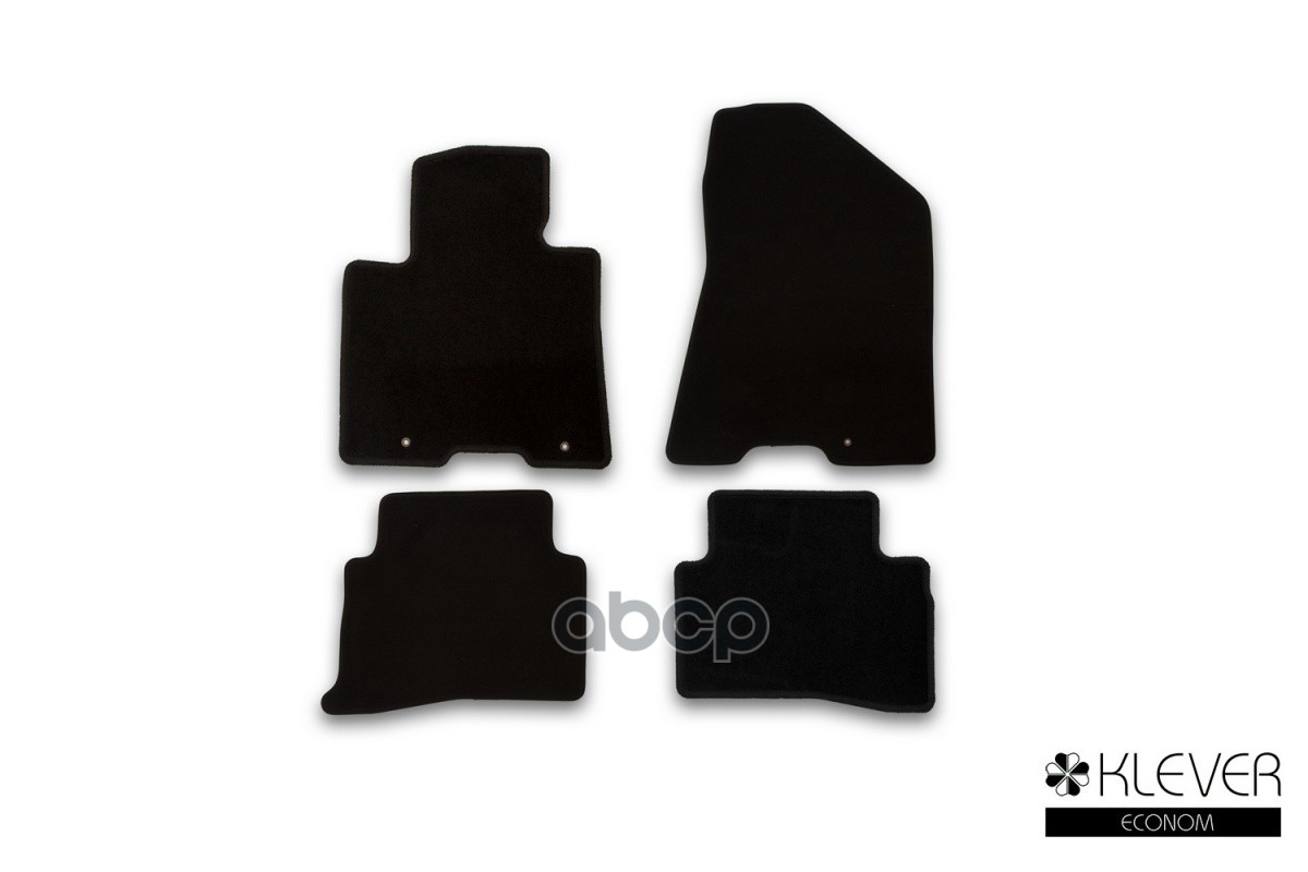 Коврики В Салон Klever Econom Hyundai Tucson 2015-2018, 2018-2021 Кросс., 4 Шт. (Текстиль) / Хендай Туксон Klever арт. KLEVER...