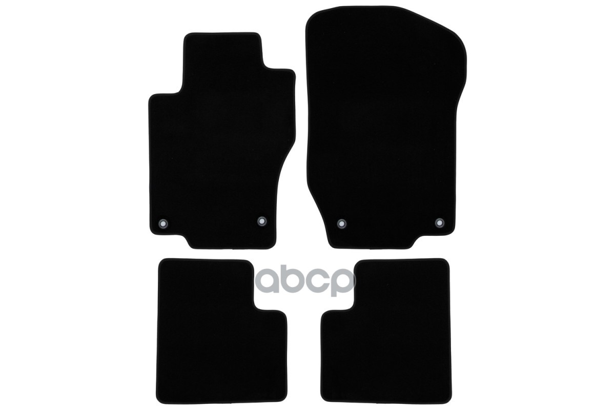 Коврики В Салон Klever Econom Mercedes-Benz M-Class W164 Акпп 2005-2008, 2008-2011, Внед., 4 Шт. (Текстиль) / Мерседес Бенц М...