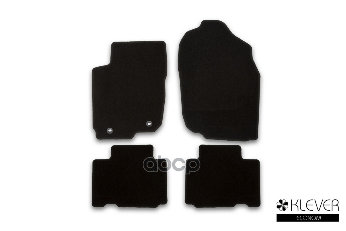 Коврики В Салон Klever Econom Toyota Rav 4, 2015-2019, Кросс., 4 Шт. (Текстиль) / Тойота Рав 4 Klever арт. KLEVER01489901200k