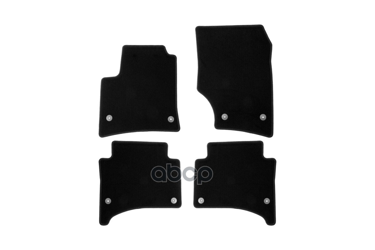 Коврики в салон Klever Econom VOLKSWAGEN Touareg 2002-2006, 2007-2010, внед., 4 шт. (текстиль) / Фольксваген Туарег Klever ар...