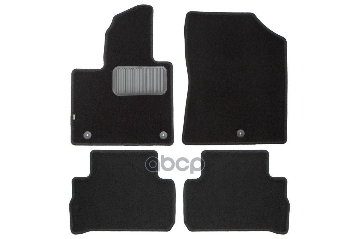 Коврики В Салон Klever Standard Hyundai Santa Fe 2021-, Кросс., 7Мест, 4 Шт. (Текстиль) / Хендай Санта Фе Klever арт. KLEVER0...