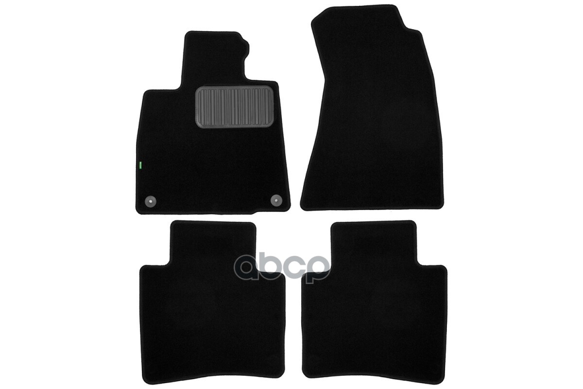 Коврики в салон Klever Standard HONGQI H9 2022- сед., 4шт (текстиль) / Хонги Х9 Klever арт. KLEVER0211600301210kh