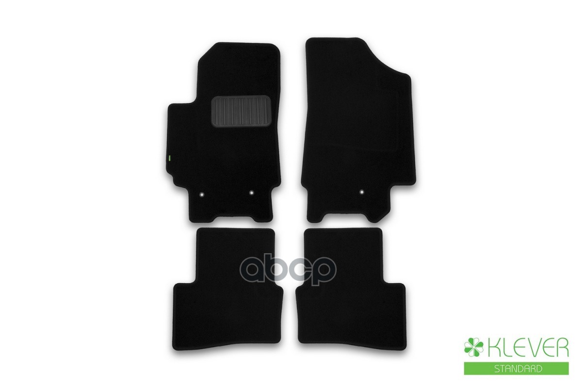 Коврики в салон Klever Standard HYUNDAI Creta 2016-2020, 2020-2021, кросс., 4 шт. (текстиль) / Хендай Крета Klever арт. KLEVE...