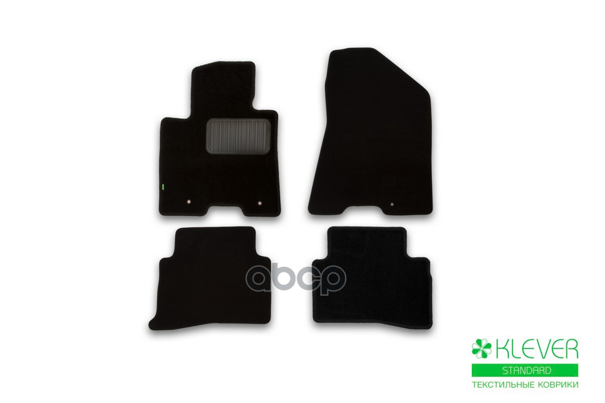 Коврики в салон Klever Standard для KIA Sportage (IV, IVr), 2015-2022, кросс., 4 шт. (текст / Киа Спортаж Klever арт. KLEVER0...