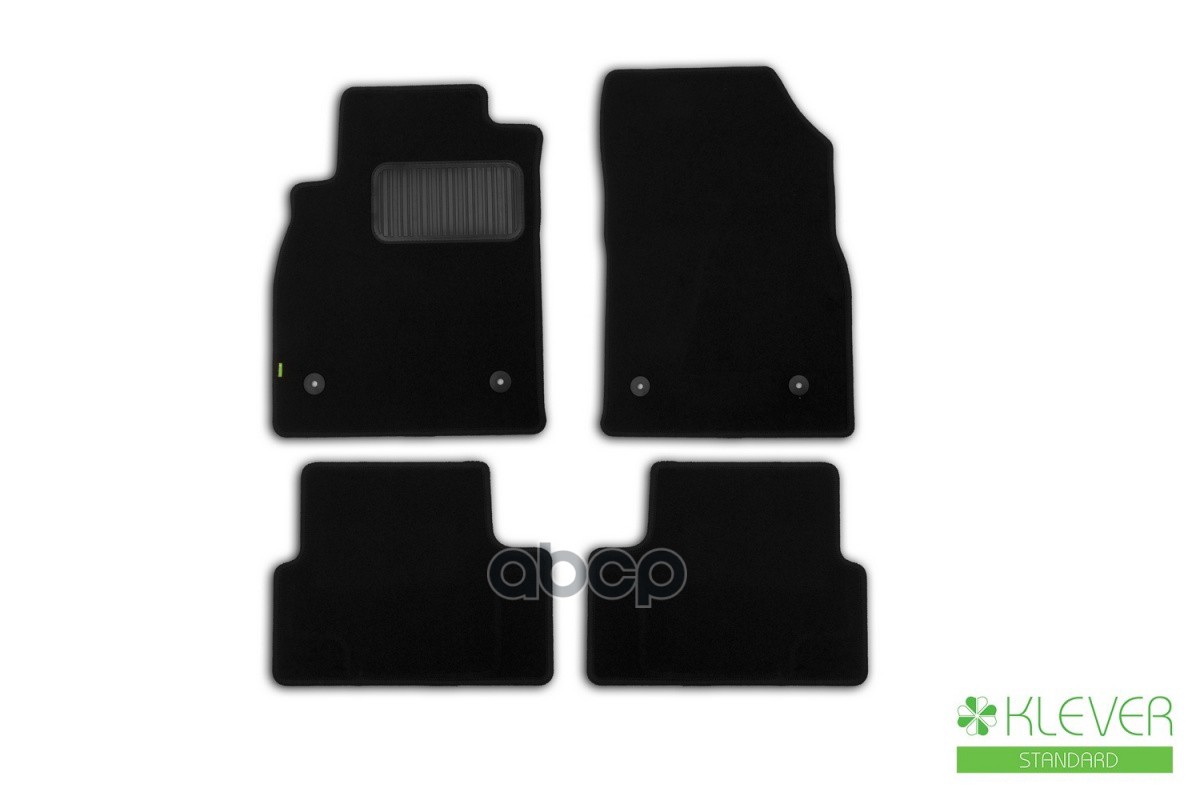 Коврики в салон Klever Standard OPEL Astra J 5D 2009-2012, 2012-2017, хб., 4 шт. (текстиль) / Опель Астра Klever арт. KLEVER0...