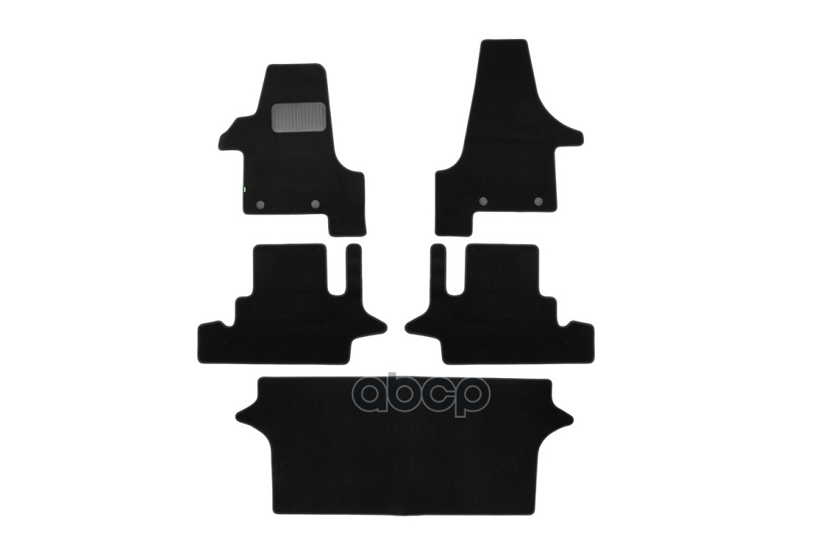 Коврики в салон Klever Standard VOLKSWAGEN Multivan Highline АКПП 2003-2009, 2009-2015, мв., 5 шт. (текстиль) / Фольксваген М...