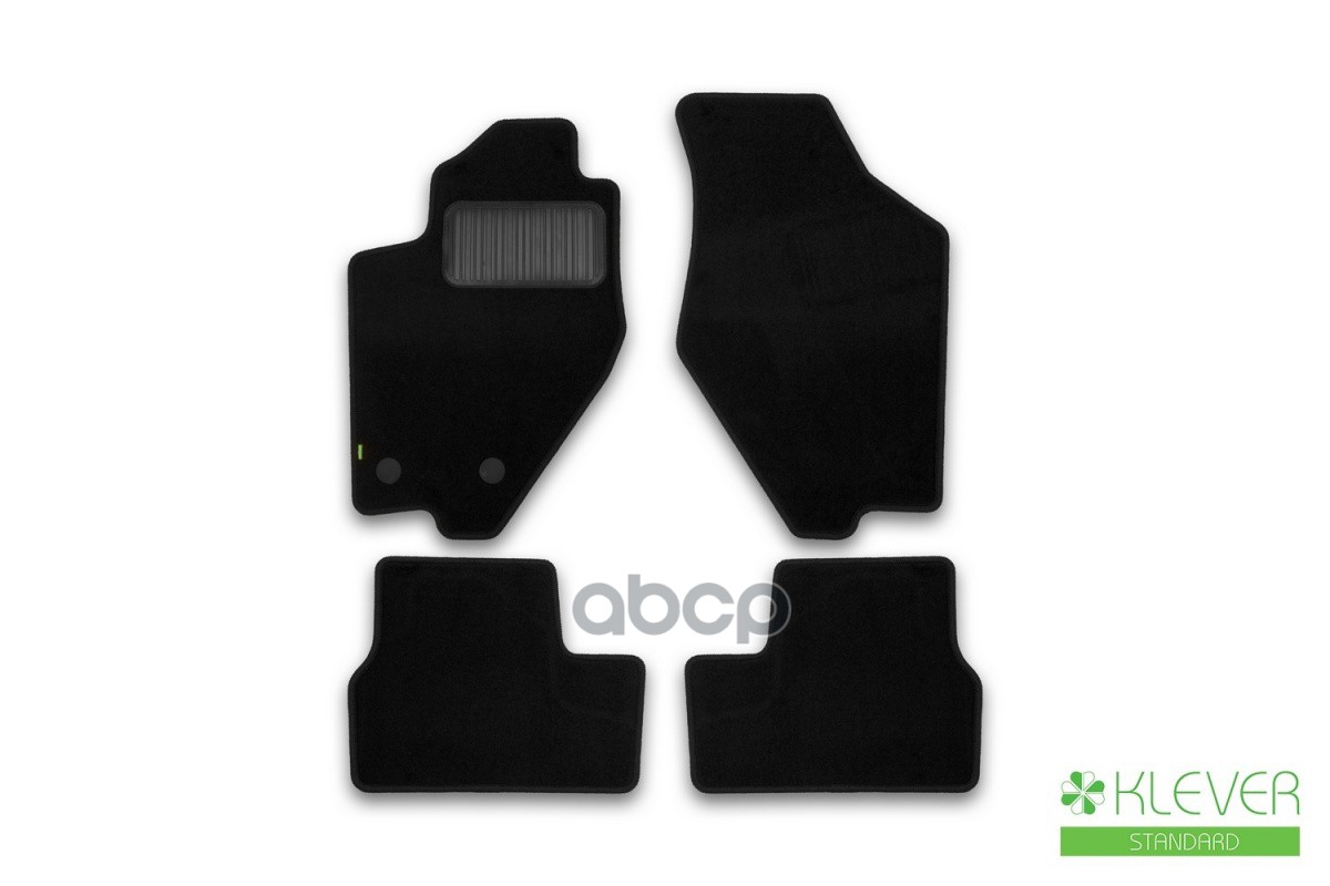 Коврики в салон Klever Standard LADA Granta I 2011-2018, 2018-, сед.,ун.,хб.,лб., 4 шт. (текстиль) / Лада Гранта Klever арт. ...