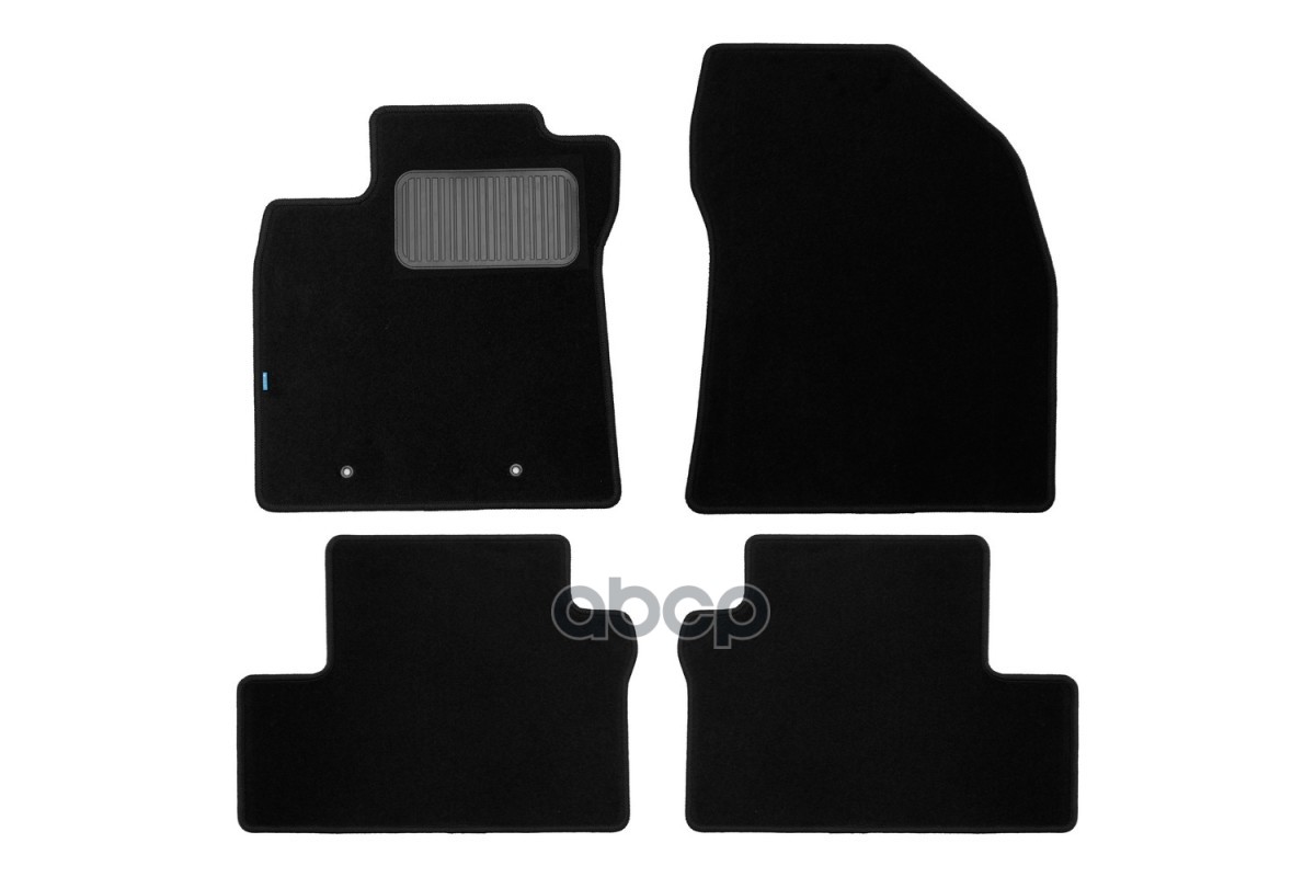 Коврики В Салон Klever Premium Toyota Avensis 2008-2011, 2011-2015, 2015-2018, Сед., 4 Шт. (Текстиль) / Тойота Авенсис Klever...