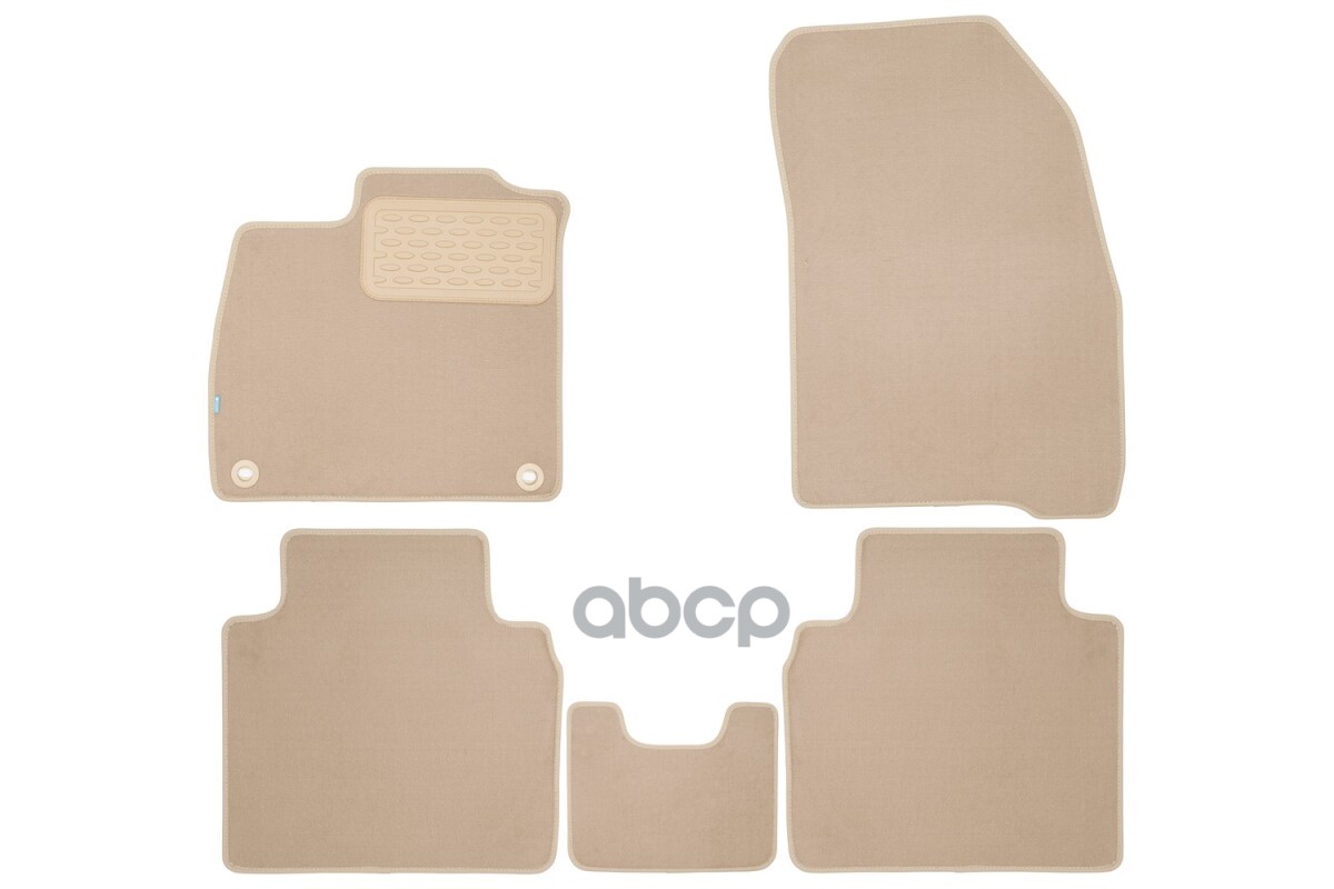 Коврики В Салон Klever Premium Honda Honda Accord Xi 2023-, Сед., 5Шт (Текстиль, Бежевые) / Хонда Аккорд Klever арт. KLEVER04...
