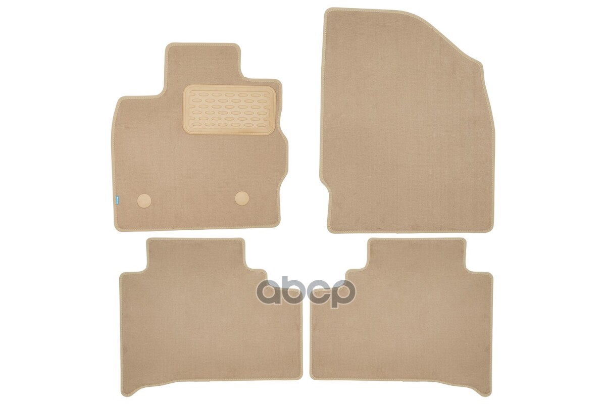 Коврики В Салон Klever Premium Skywell Et5 2022- Кросс., 4Шт. (Текстиль, Бежевые) / Скайвел Klever арт. KLEVER0410700122112kh