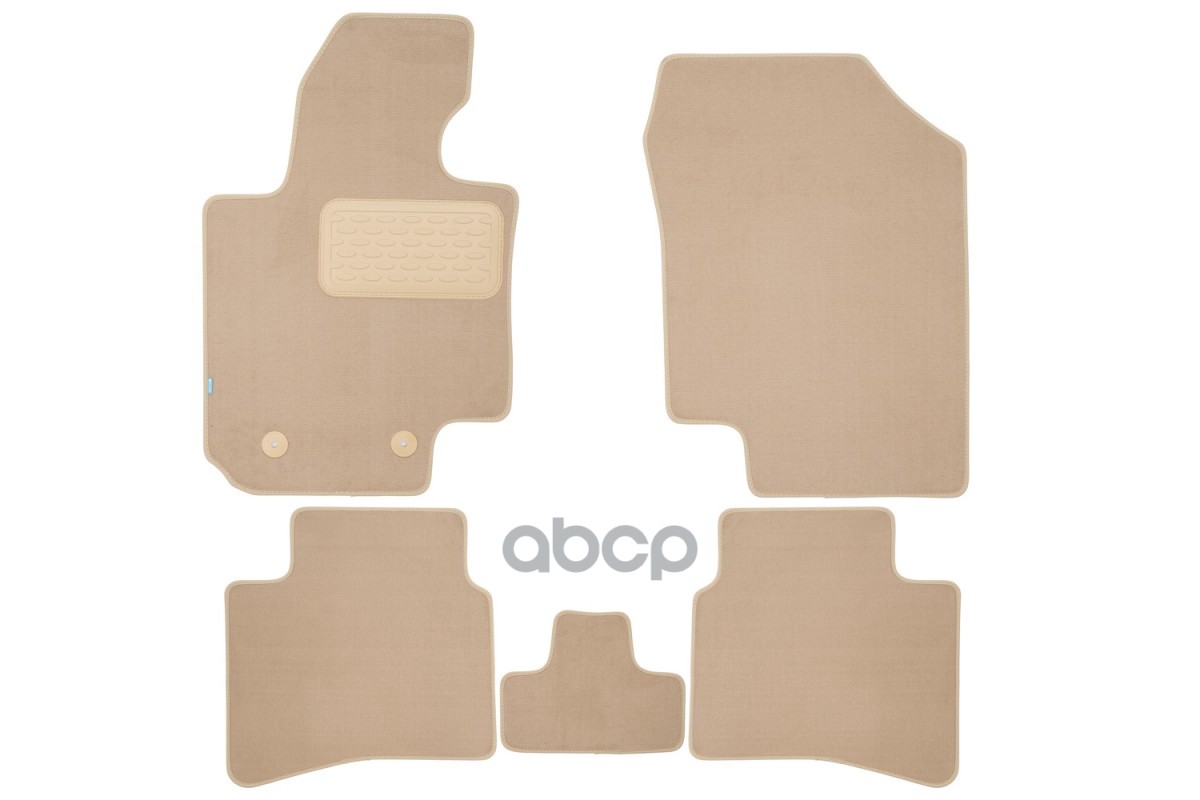 Коврики В Салон Klever Premium Москвич 3 2022- Внед. 5 Дв., 5Шт (Текстиль, Бежевые) Klever арт. KLEVER0412300122112kh