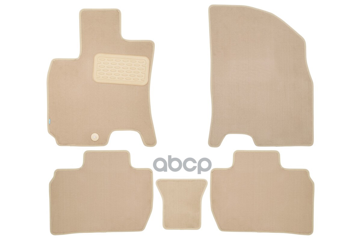 Коврики В Салон Klever Premium Baic U5 2023-, Сед, 5Шт. (Текстиль, Бежевые) / Ю5 / Баик Ю5 Klever арт. KLEVER0412500122112kh