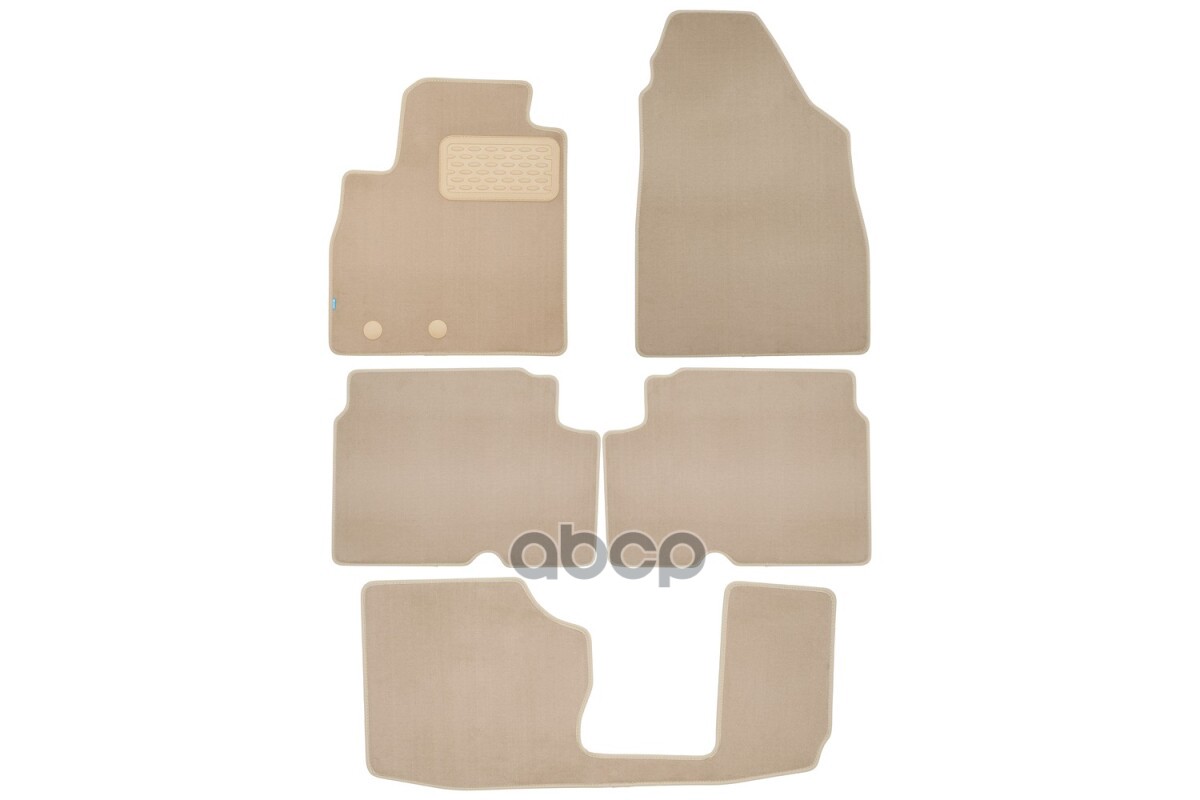 Коврики В Салон Klever Premium Jetour X90 Plus  2023-, Кросс., 5Шт. (Текстиль, Бежевые) / Джитур X90 Плюс Klever арт. KLEVER0...