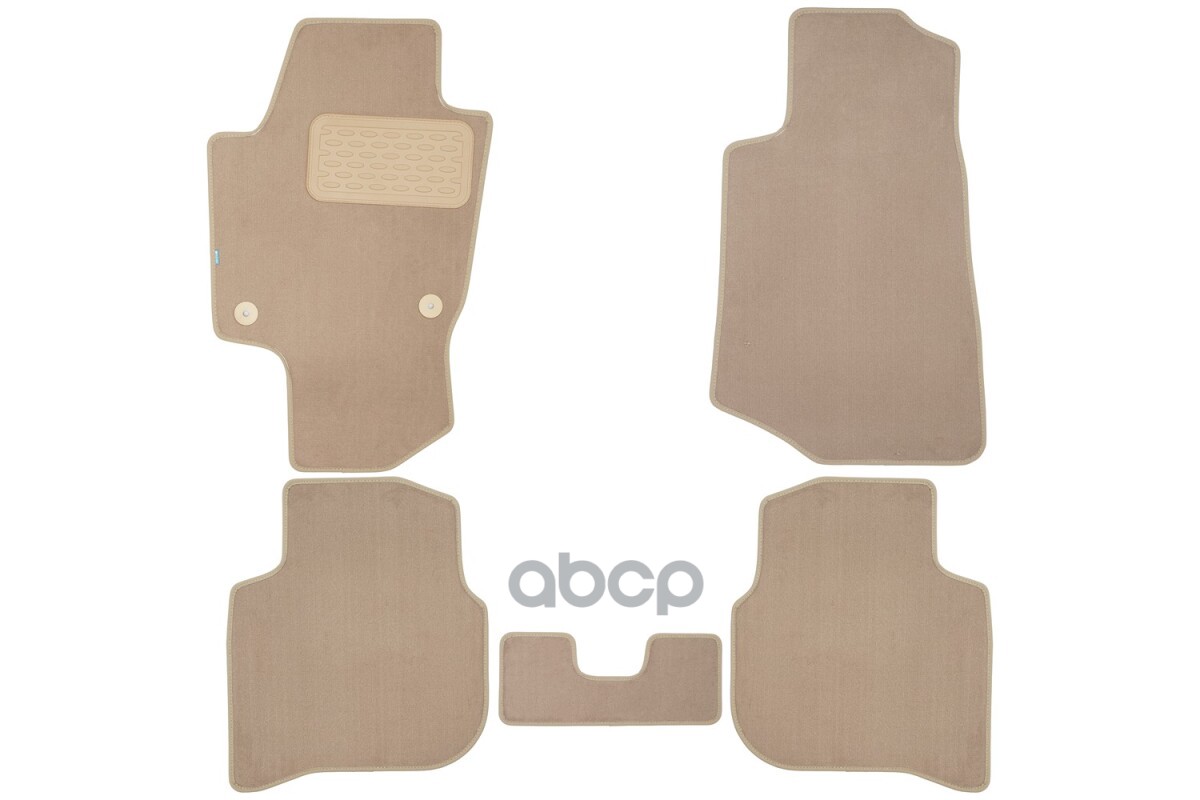 Коврики В Салон Klever Premium Jetta Va3 2023- Седан, 5Шт. (Текстиль, Бежевые) / Джетта Ва3 Klever арт. KLEVER0412800122112kh