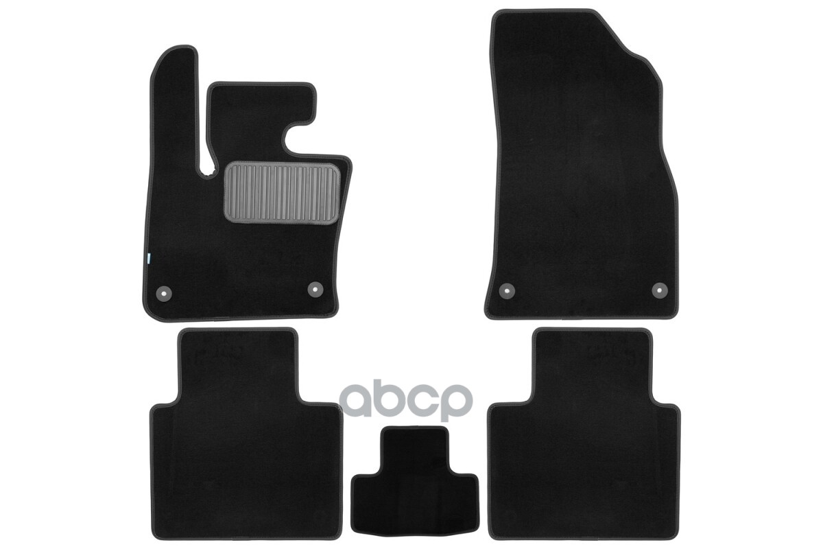 Коврики в салон Klever Premium GEELY Monjaro 2022-, кросс., 5 шт. (текстиль) / Джили Монжаро Klever арт. KLEVER0507503022110kh