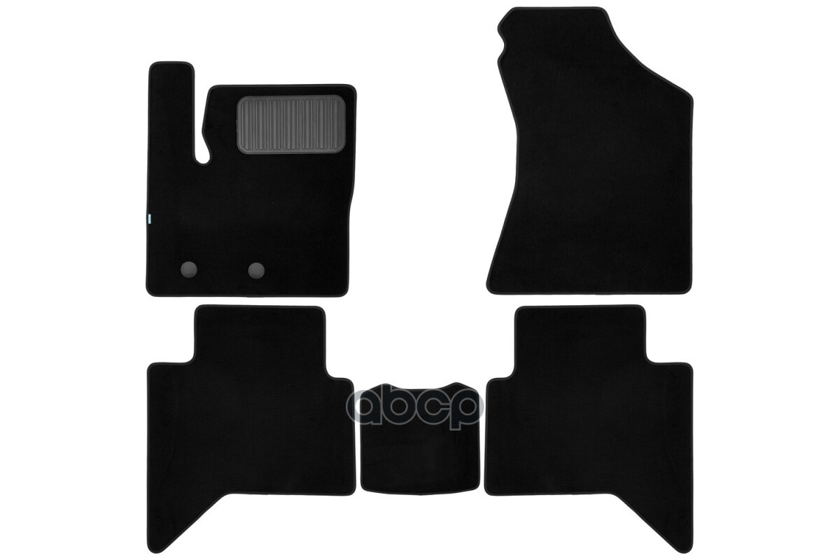 Коврики в салон Klever Premium CHANGAN Hunter Plus 2023-, пикап, 5шт. (текстиль) / Чанган Хантер Плюс Klever арт. KLEVER05092...