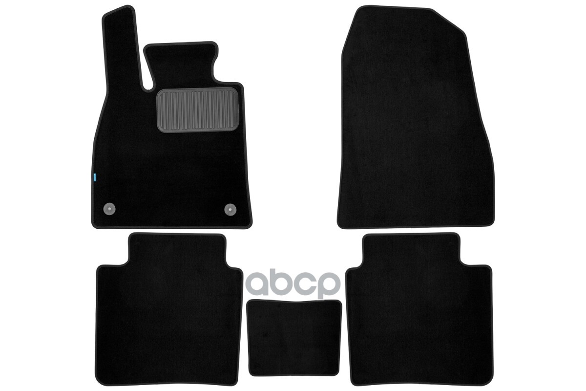 Коврики в салон Klever Premium HONGQI H5 2023-, сед., 5шт (текстиль) / Хонги Х5 Klever арт. KLEVER0511600522110kh