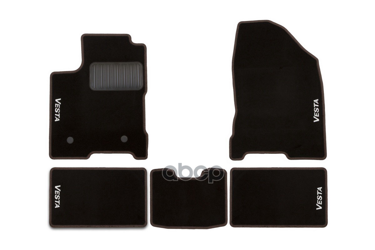 Коврики В Салон Klever Lada Vesta Sedan/ Sw/ Sw Cross 2015-, Сед., Ун., 5 Шт., Цвет Сандал (Текстиль) / Лада Веста Klever арт...