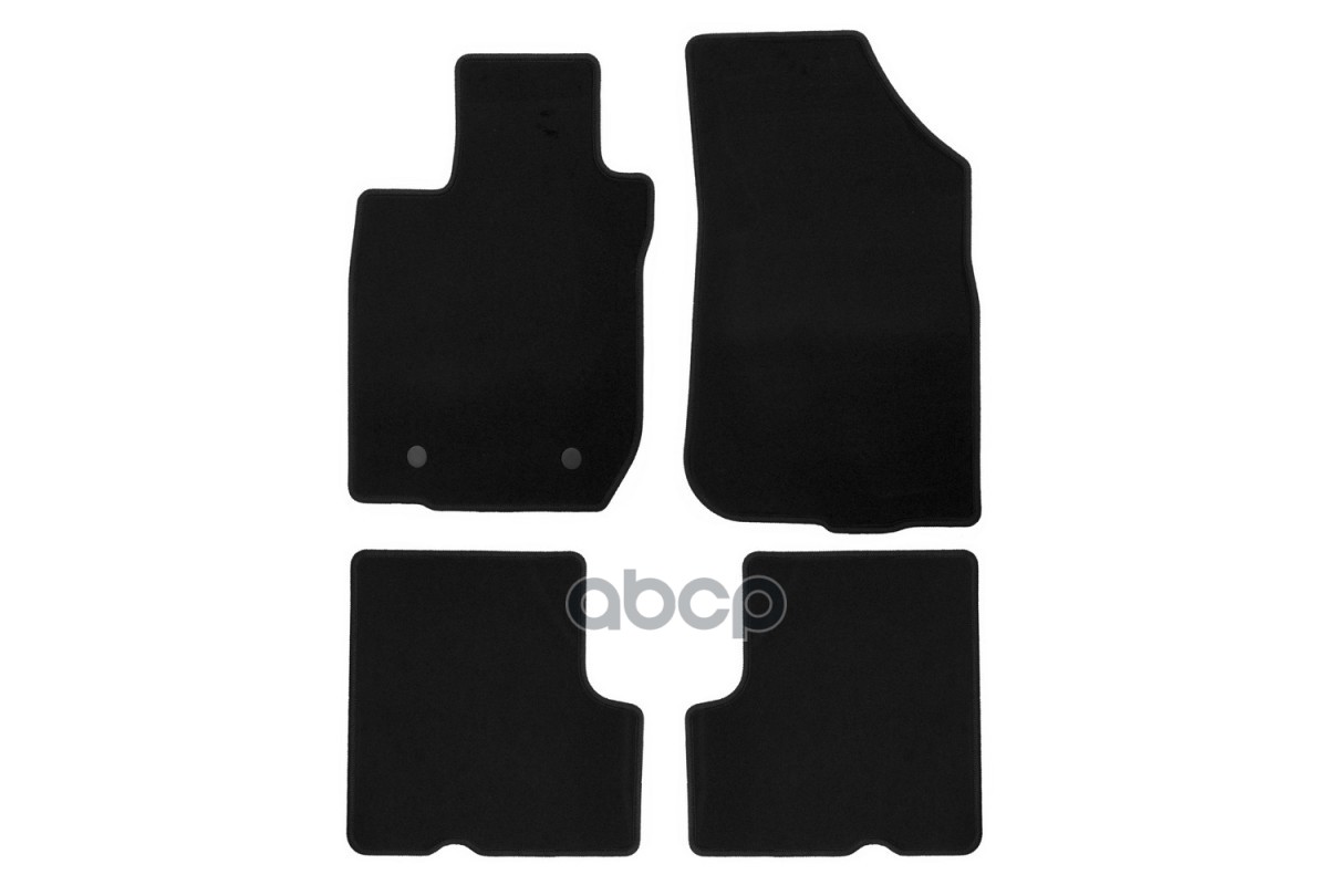 Коврики В Салон Klever Econom Renault Sandero Stepway 2013-2018, Хб., 4 Шт. (Текстиль) / Рено Сандеро Klever арт. KVR01.041.0...