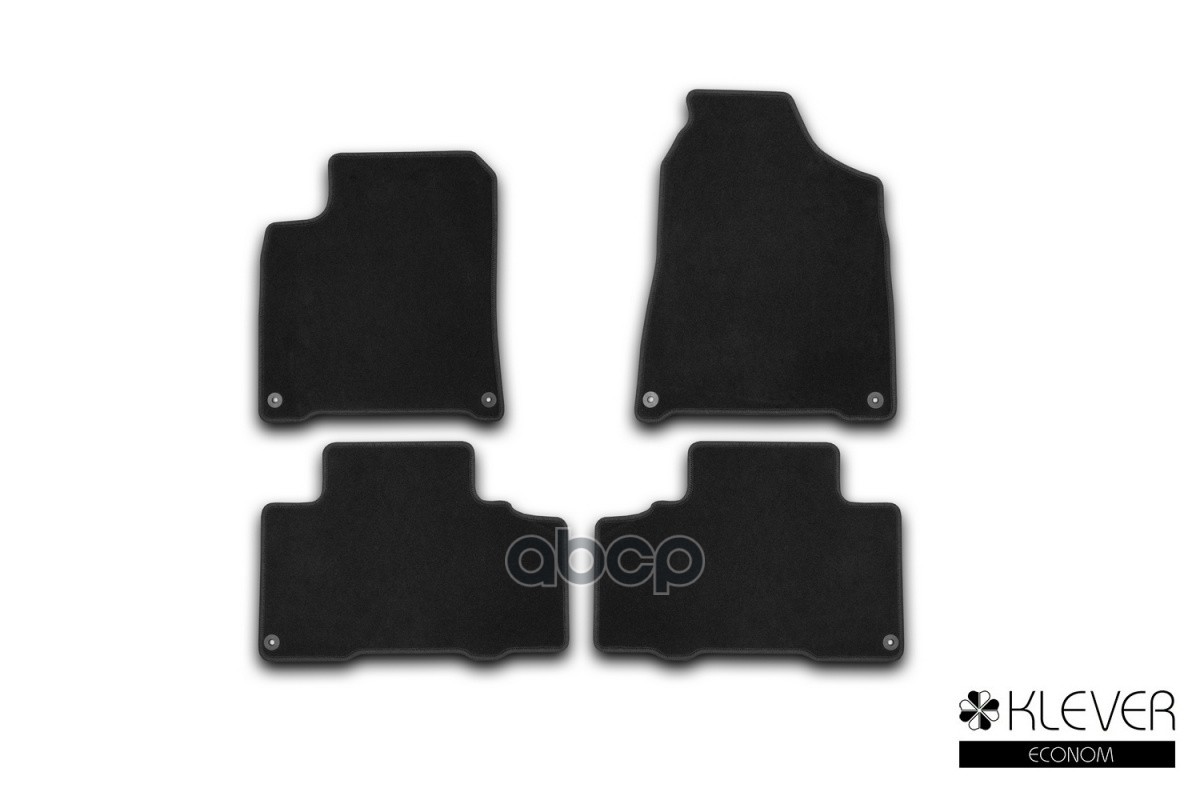 Коврики в салон Klever Econom SSANGYONG New Actyon 2010-2013, 2013-, внед., 4 шт. (текстиль) / Саньенг Актион Klever арт. KVR...