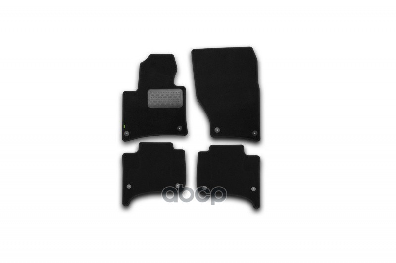 Коврики в салон Klever Standard VOLKSWAGEN Touareg 2010-2014, 2014-2018, внед., 4 шт. (текстиль) / Фольксваген Туарег Klever ...