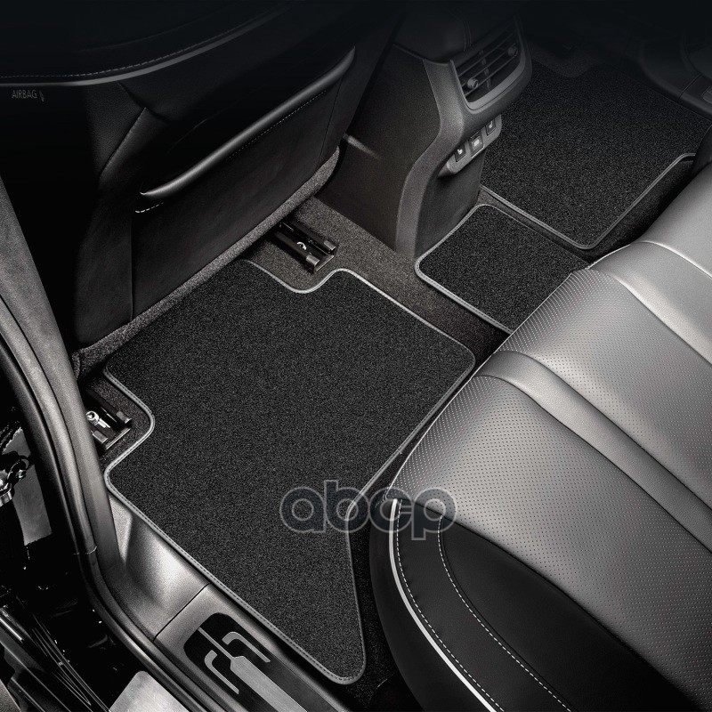 Коврики в салон Klever Premium KIA Seltos, 2WD/4WD, 2019-, кросс., 5 шт. (текстиль, бежевые) / Киа Селтос Klever арт. KVR04.0...