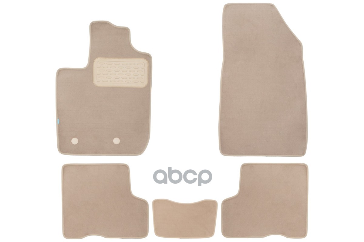 Коврики В Салон Klever Premium Renault Duster 2021-, Кросс., 5 Шт. (Текстиль, Бежевые) / Рено Дастер Klever арт. KVR04.041.05...