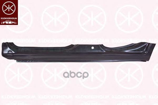 Порог Кузова Прав Fiat: Panda (169) 09.03-01.12 Klokkerholm арт. 2008012