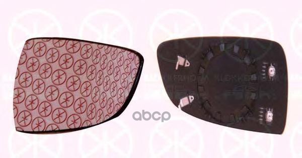 Зеркало вставка асферич. подогрев Klokkerholm арт. 50521061