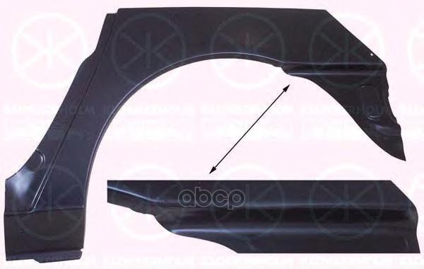 Арка Крыла Задн Лев Vw: Sharan 95-10, Seat: Alhambra (I), 96-10, Ford: Galaxy (I), 95-06 Klokkerholm арт. 9590581