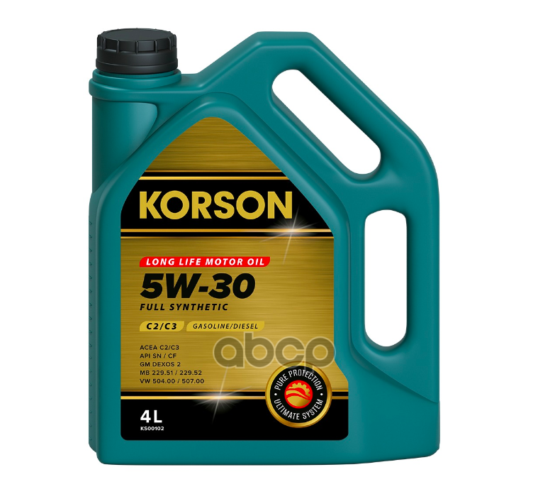 Korson Масло моторное FULL SYNTEHTIC 5W-30 С2/C3  4l