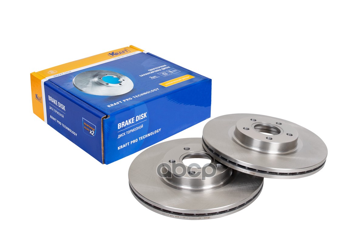 Диск тормозной передний Ford Focus (04-) d300 OBERKRAFT KRAFT KT016020 Kraft арт. KT016020