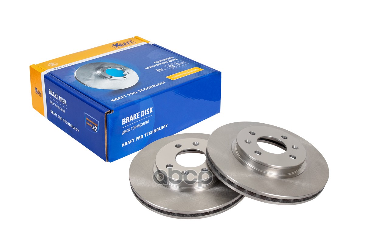 Диск тормозной передний HYUNDAI Solaris/KIA RIO III /Vent KRAFT KT016031 Kraft арт. KT016031