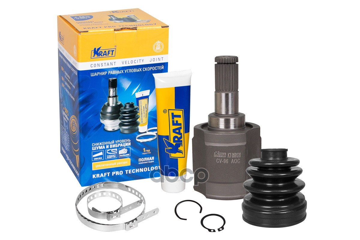 Шрус Внутрен. Hyundai Getz 1.3-1.6 (02-10), Accent Kraft арт. KT059128