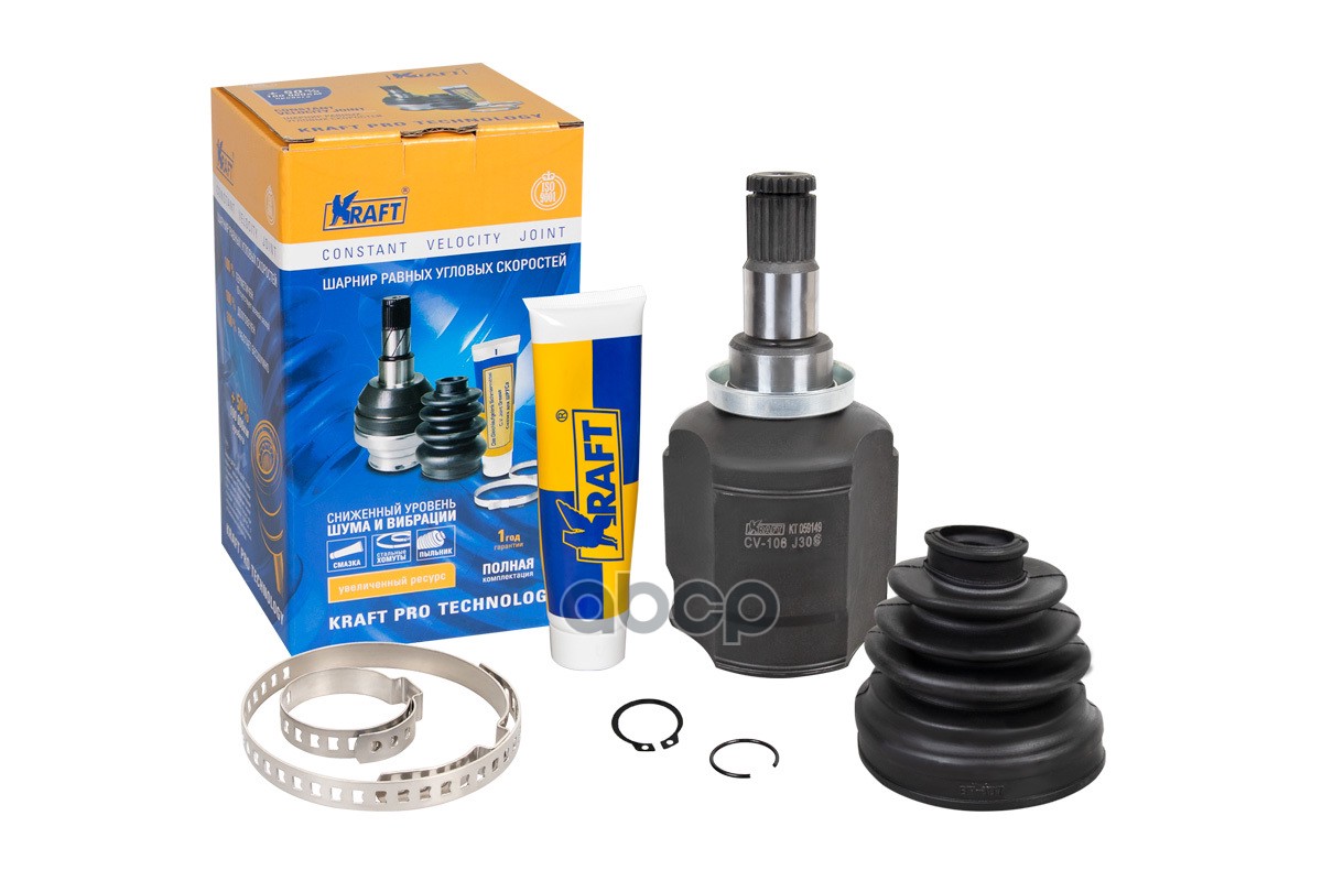 Шрус Внутренний Chevrolet Aveo (02-) 1.4I,1.6I Oberkraft Kt059149 Kraft арт. KT059149