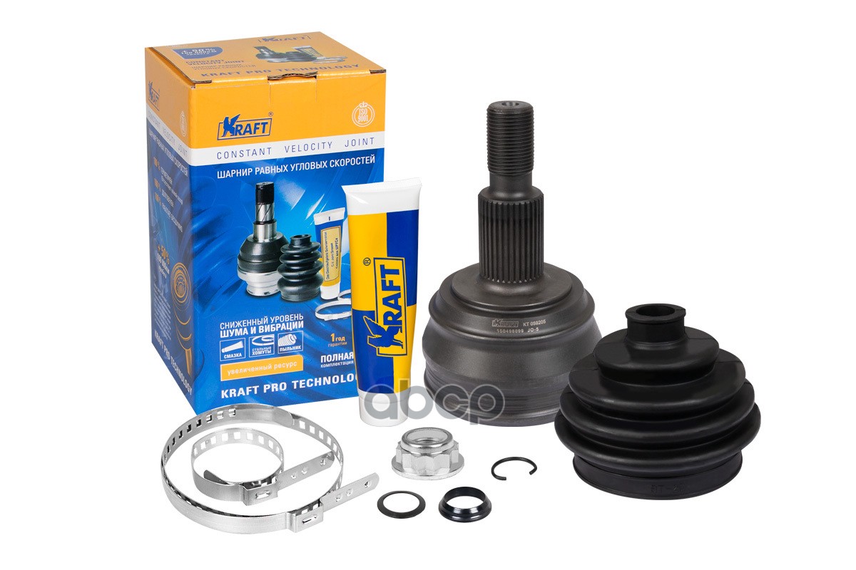 ШРУС наружный Audi A3 (96-03) 1.6-1.9/Skoda Octavia (96-10) 1.4-2.0 OBER KRAFT KT059205 Kraft арт. KT059205