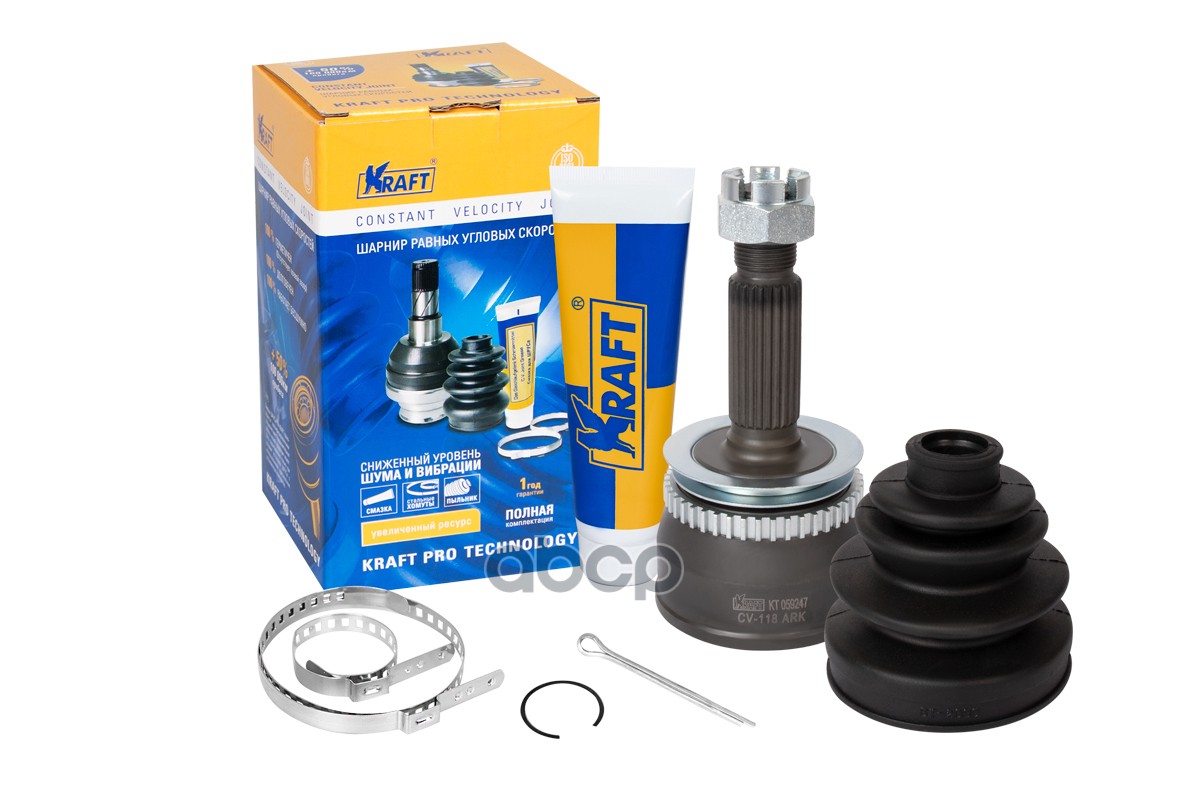 ШРУС наружный Hyundai Coupe (01-09), Elantra (00-06) OBERKRAFT KRAFT KT059247 Kraft арт. KT059247