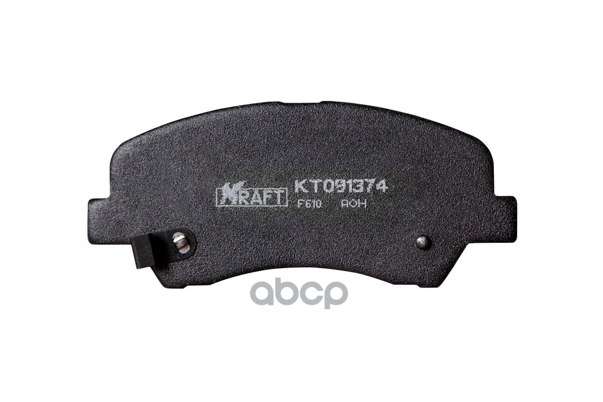 Колодки передние Hyundai Solaris / KIA Rio III 1.4-1.6 (10-) KRAFT KT091374 Kraft арт. KT091374