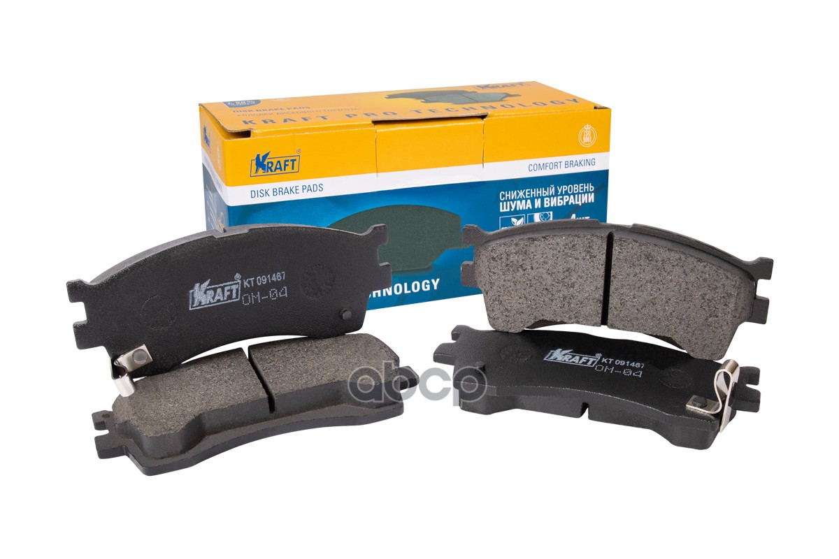 Колодки Передние Kia Rio (00-05), Spectra (04-09) Kraft Kt091467 Kraft арт. KT091467