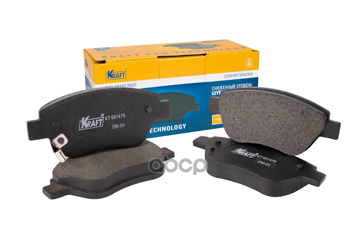 Колодки передние KRAFT KT091476 Kraft арт. KT091476